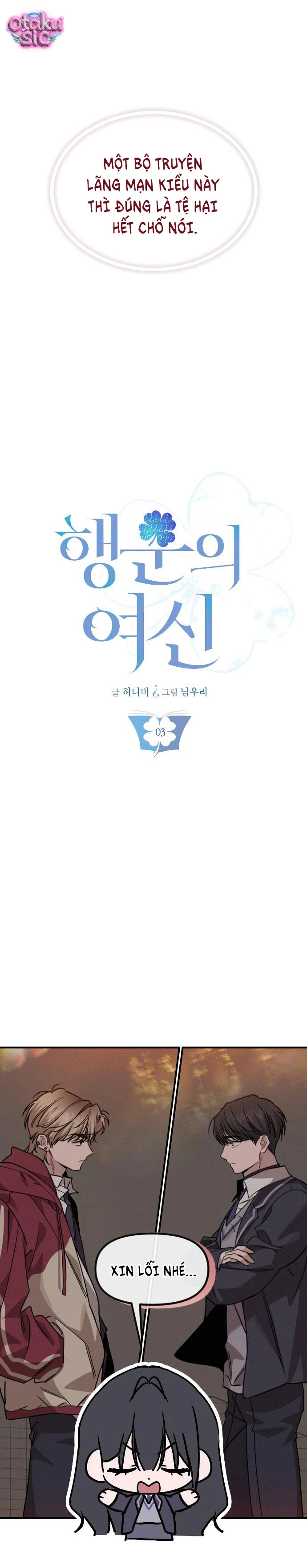 Nữ Thần May Mắn - Chap 3