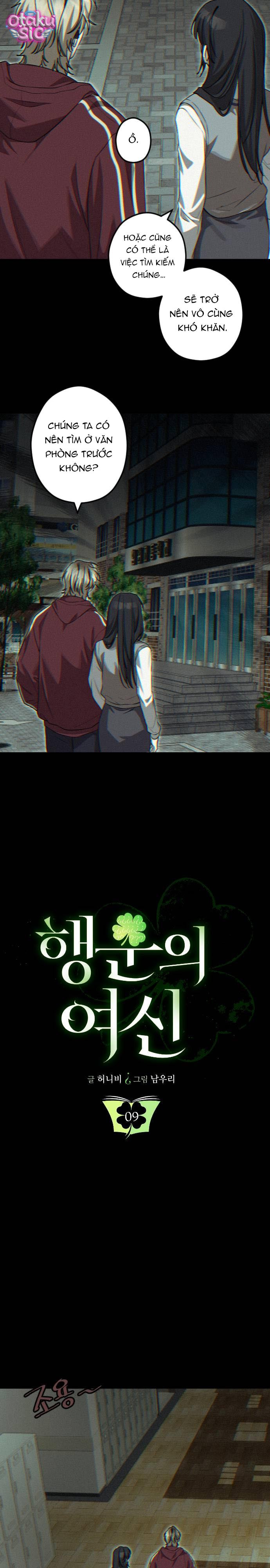 Nữ Thần May Mắn - Chap 9