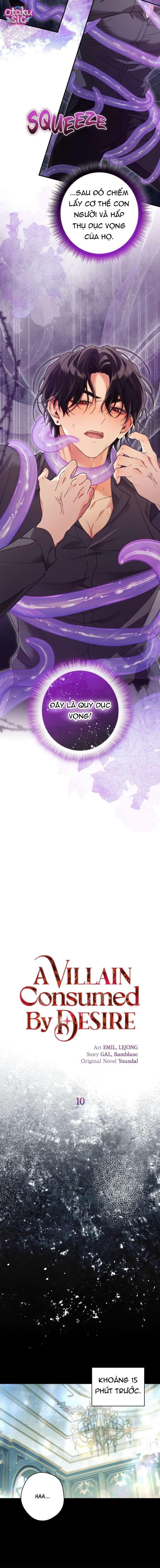 Phản Diện Bị Dục Vọng Nuốt Chửng - Chap 10