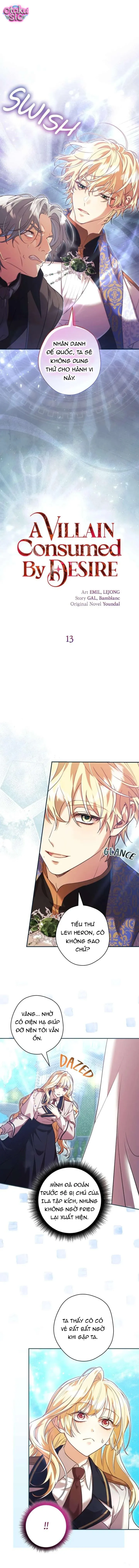 Phản Diện Bị Dục Vọng Nuốt Chửng - Chap 13
