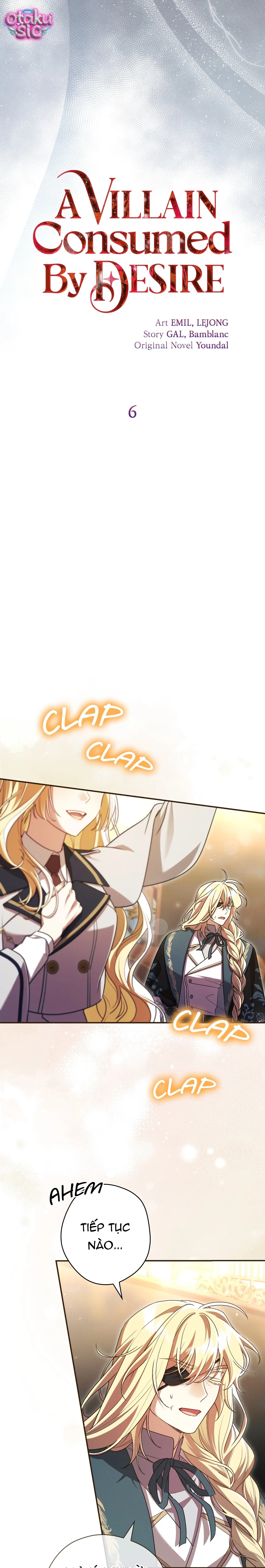Phản Diện Bị Dục Vọng Nuốt Chửng - Chap 6