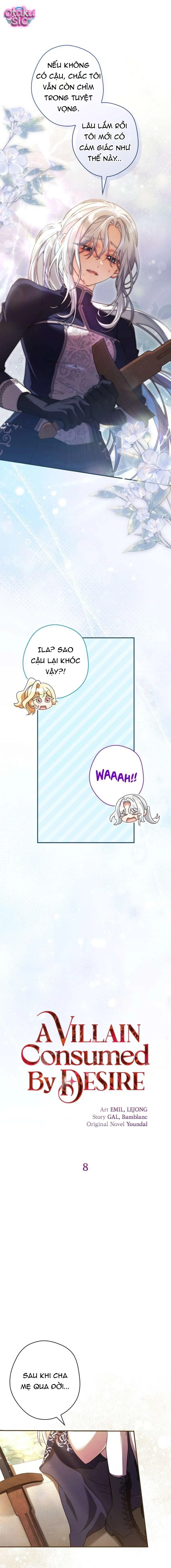 Phản Diện Bị Dục Vọng Nuốt Chửng - Chap 8