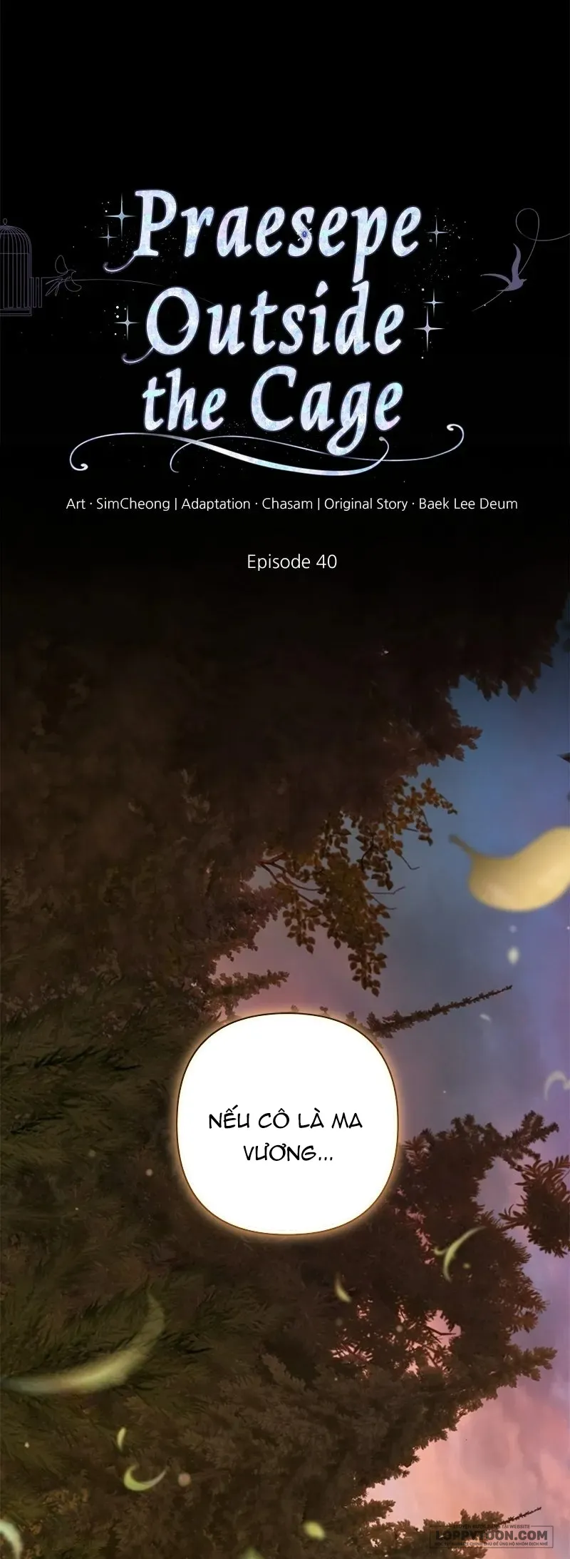 Presepe Bên Ngoài Chiếc Lồng - Chap 40 - Trang 0
