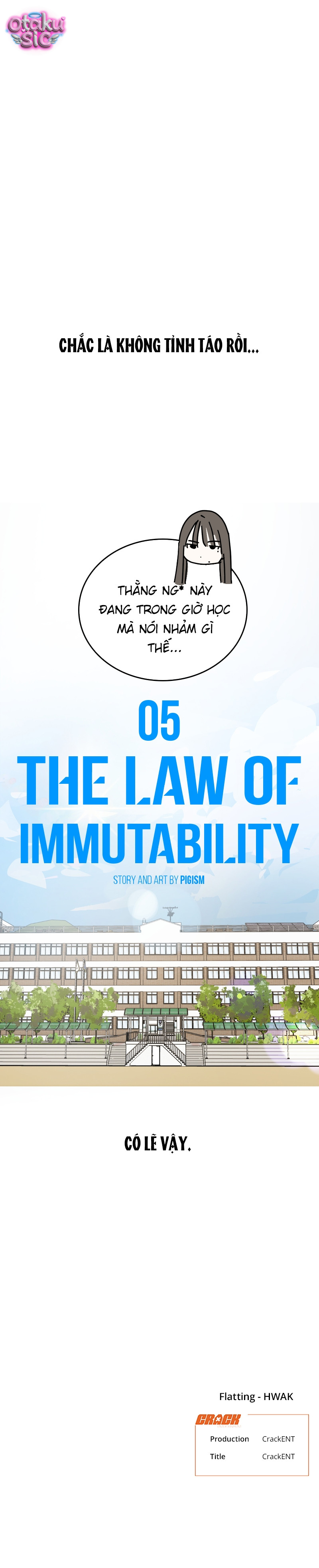 Quy Luật Bất Biến - Chap 5