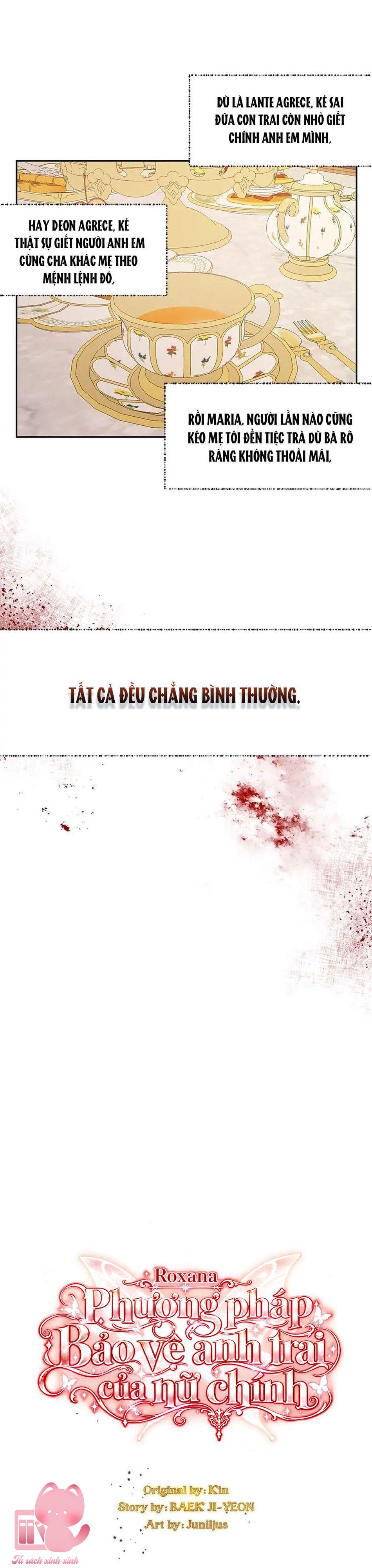 Roxana: Phương Pháp Bảo Vệ Anh Trai Của Nữ Chính - Chap 14 - Trang 5