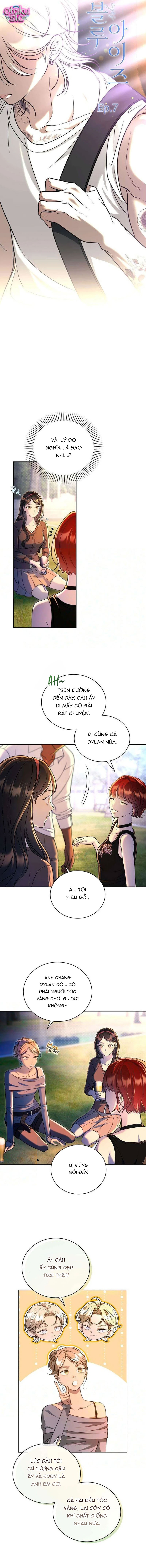 Sắc Xanh Trong Mắt - Chap 7