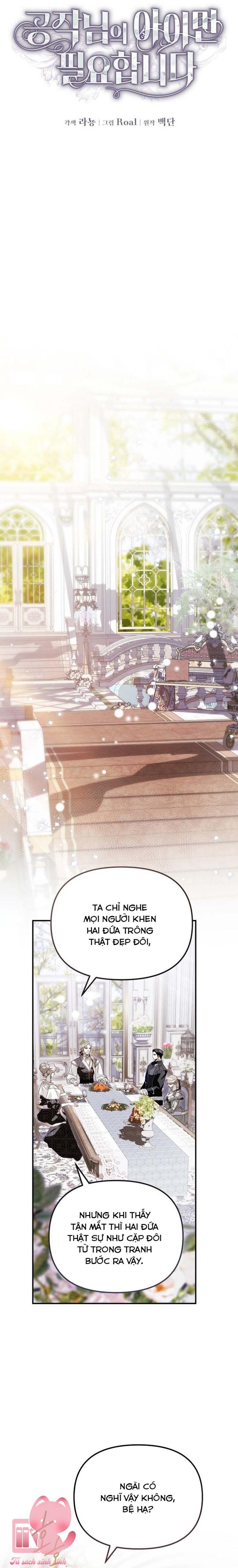 Tôi Chỉ Cần Con Của Công Tước - Chap 10