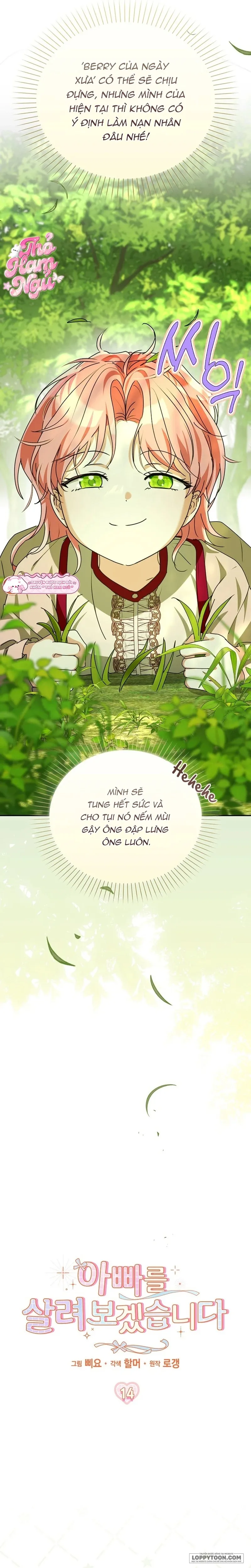 Tôi Sẽ Cố Gắng Cứu Cha - Chap 14
