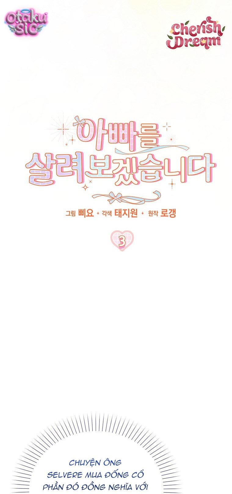 Tôi Sẽ Cứu Lấy Cha - Chap 3