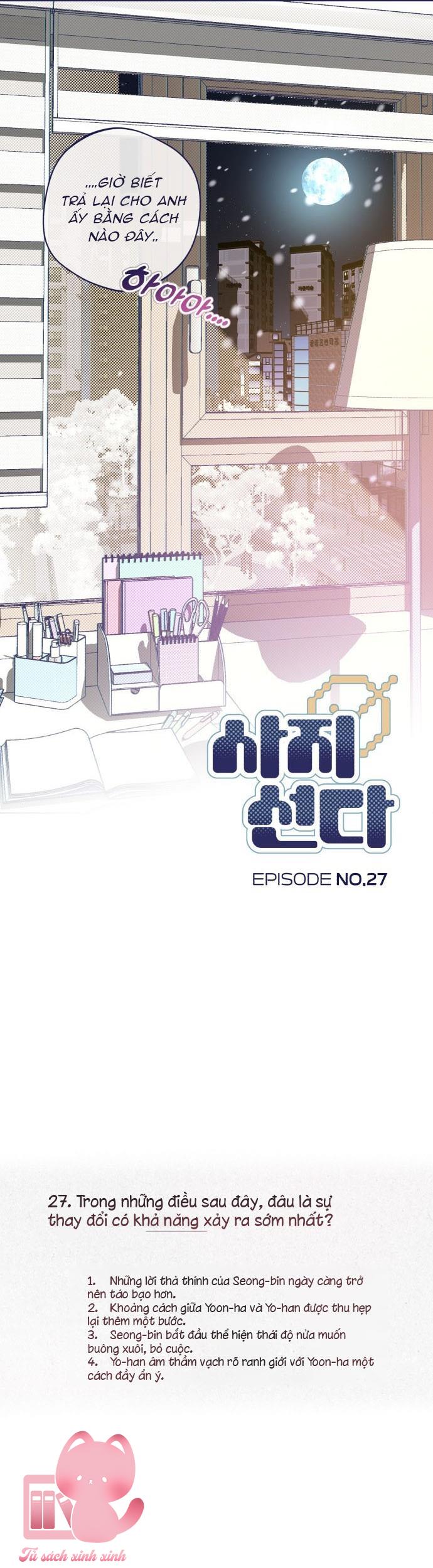 Trắc Nghiệm 4 Lựa Chọn - Chap 27