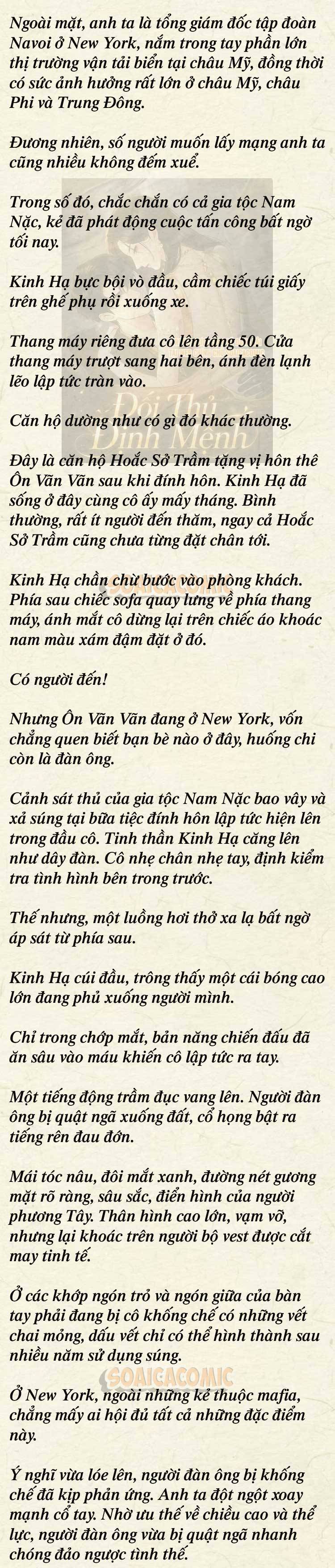 [TRUYỆN CHỮ] Đối Thủ Định Mệnh - Chap [TRUYỆN CHỮ] Đối Thủ [...] – Chap Năm