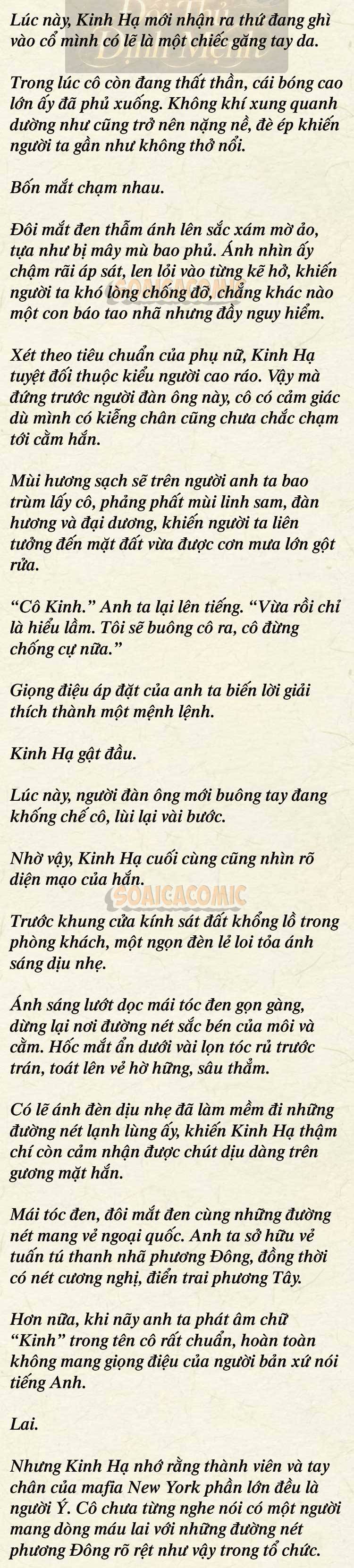 [TRUYỆN CHỮ] Đối Thủ Định Mệnh - Chap [TRUYỆN CHỮ] Đối Thủ [...] – Chap Năm