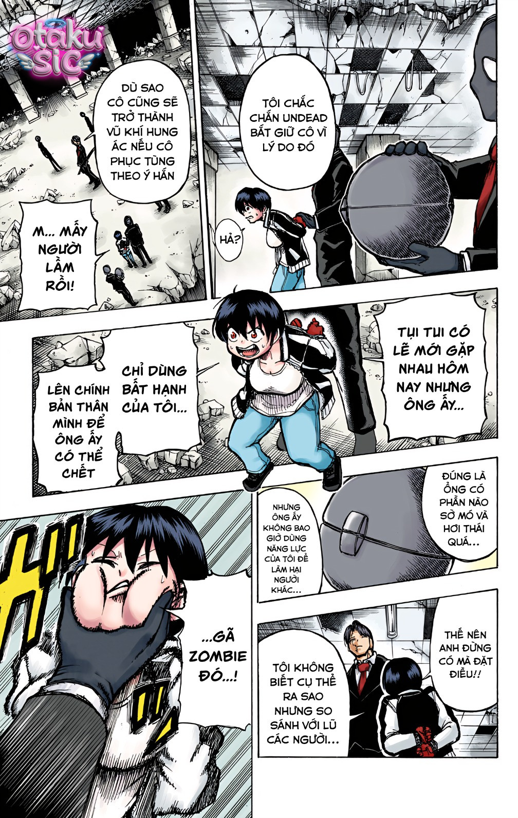 Undead Unluck Bản màu - Chap 1