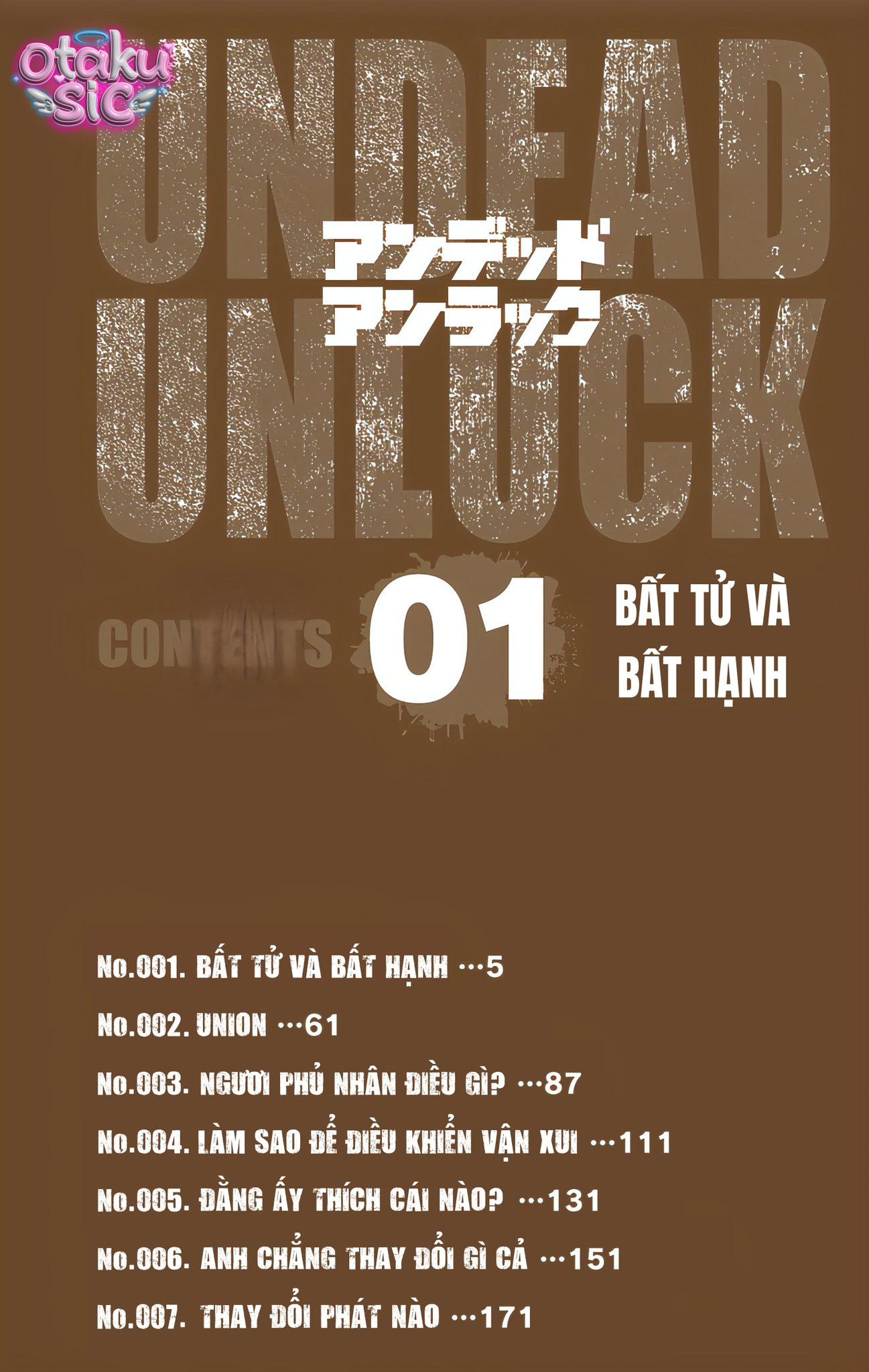 Undead Unluck Bản màu - Chap 1