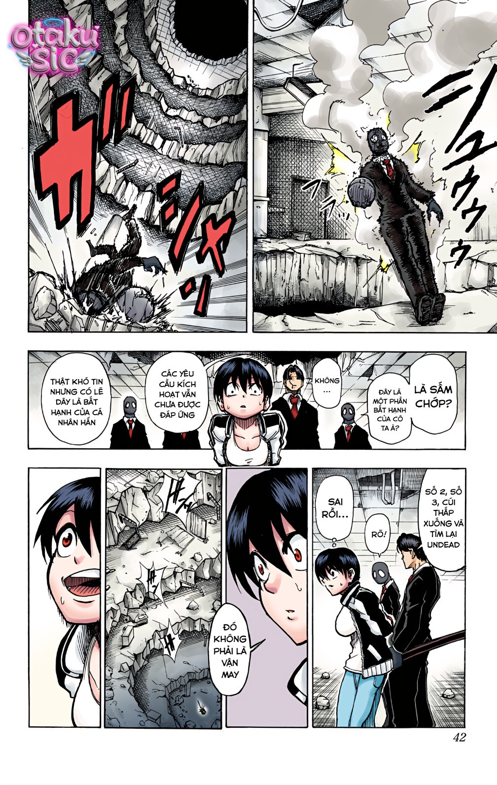 Undead Unluck Bản màu - Chap 1