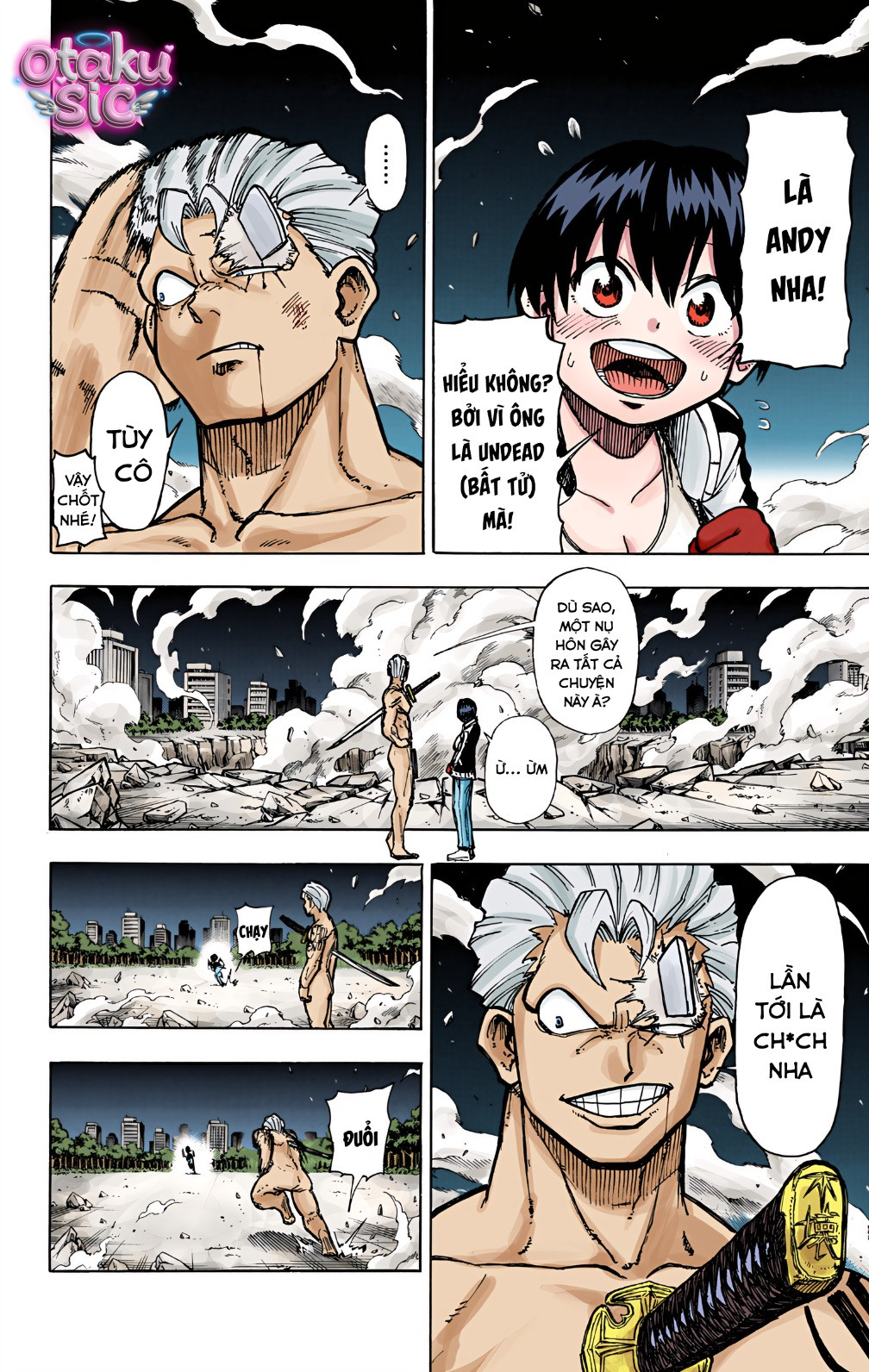 Undead Unluck Bản màu - Chap 1