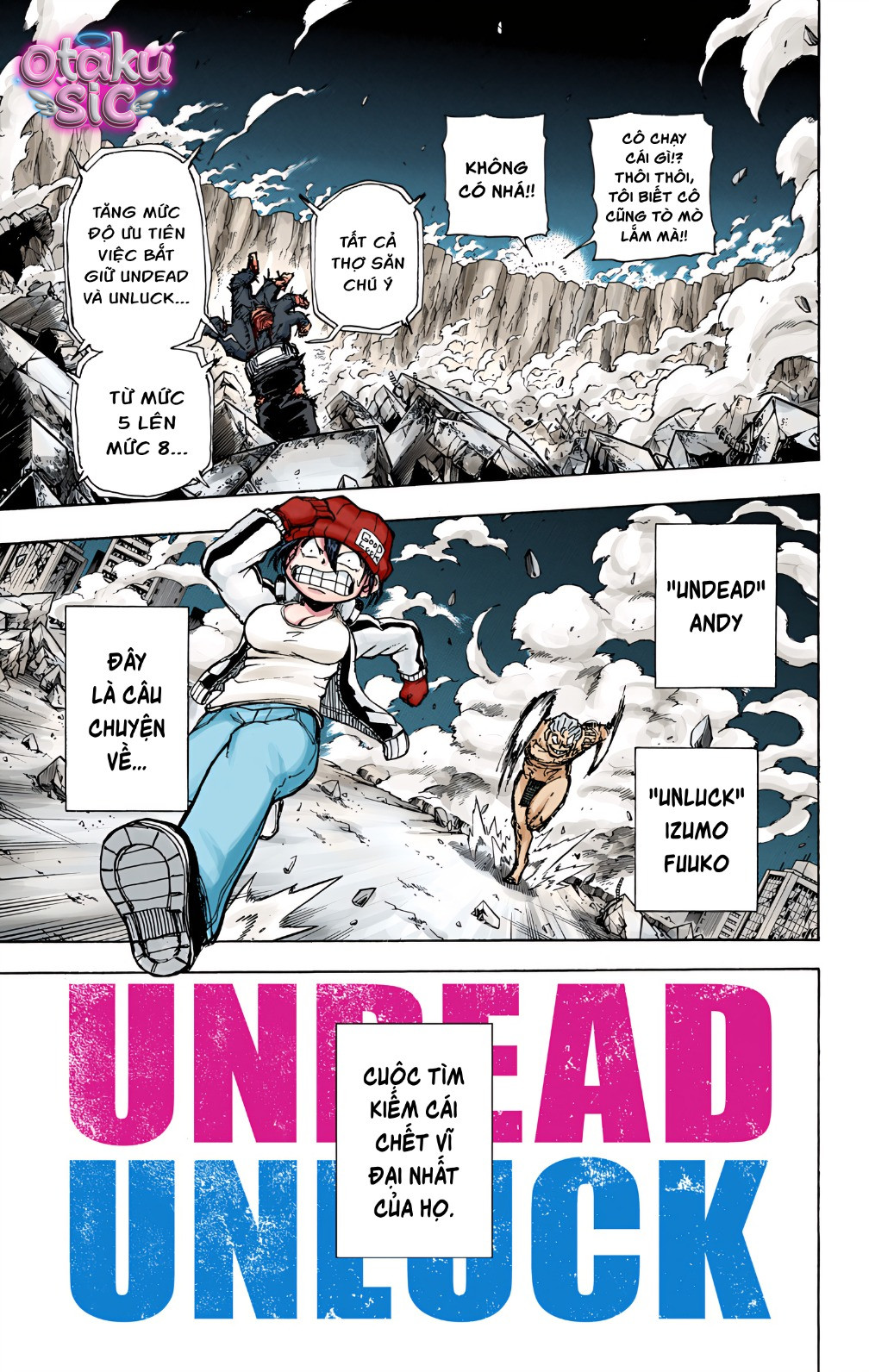 Undead Unluck Bản màu - Chap 1