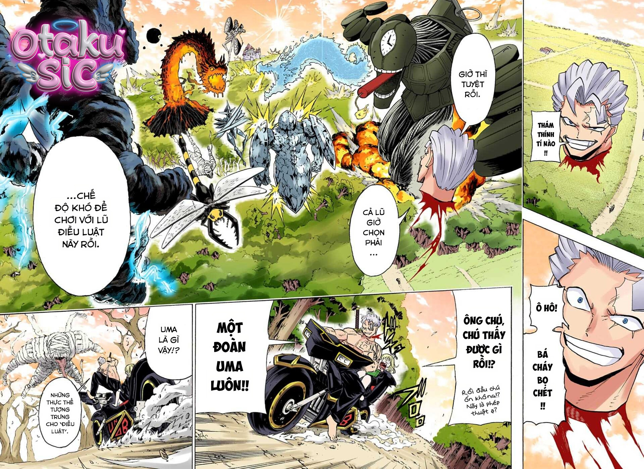 Undead Unluck Bản màu - Chap 100