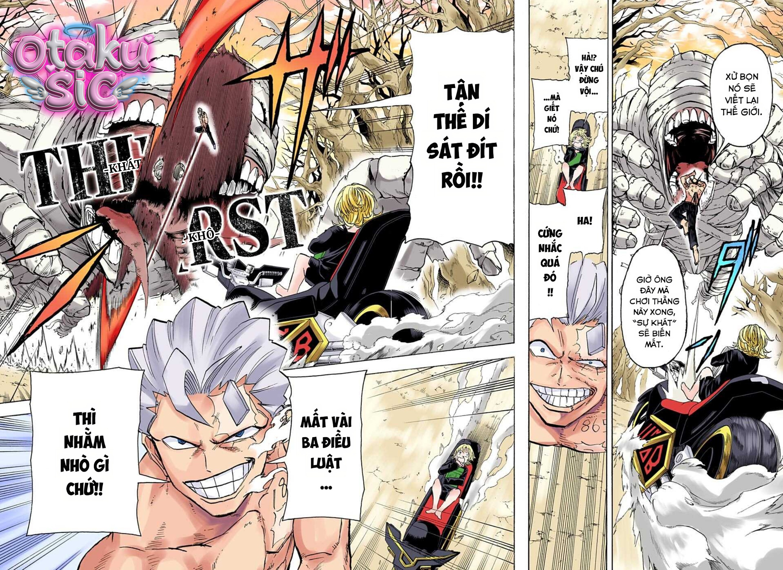 Undead Unluck Bản màu - Chap 100