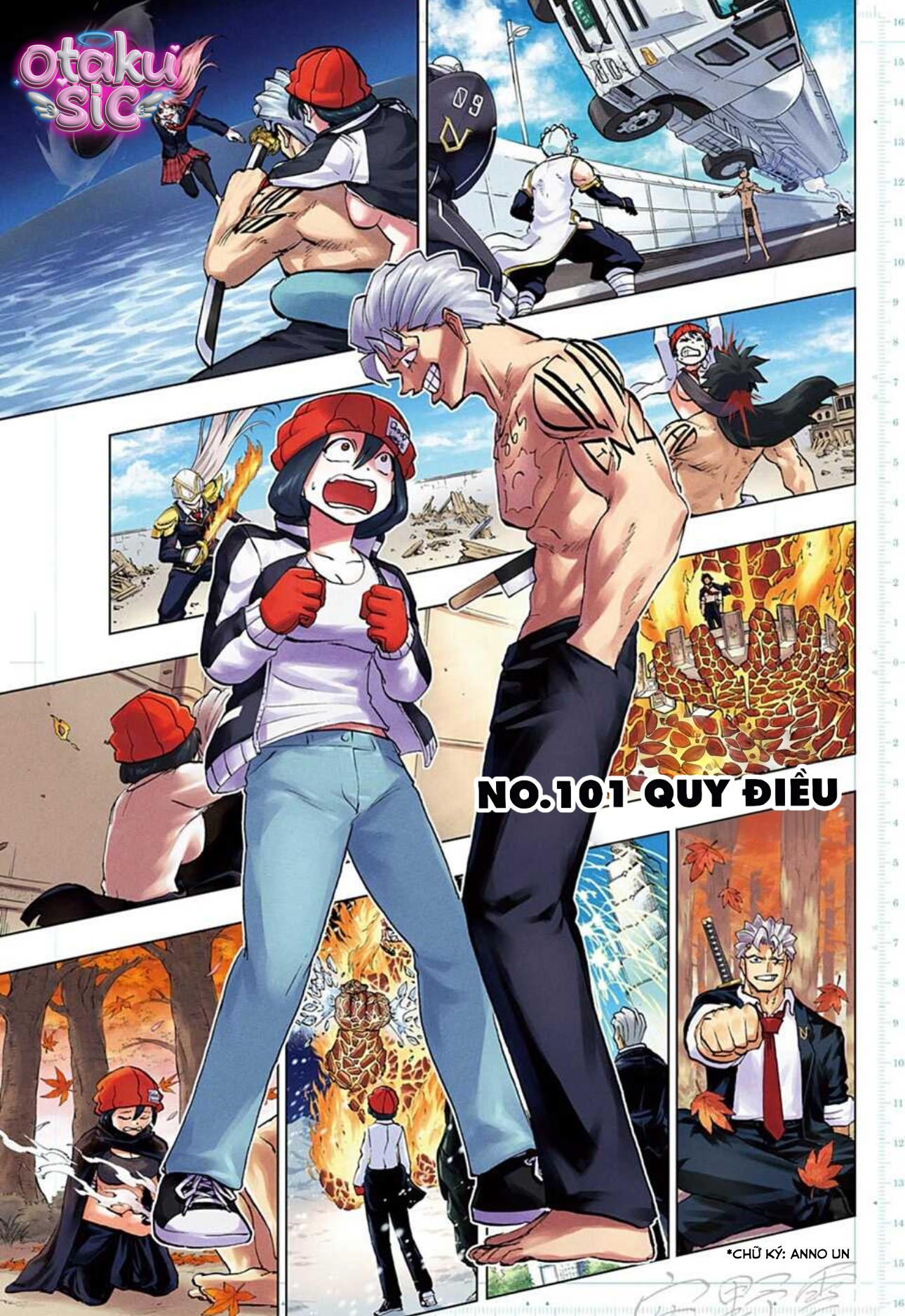 Undead Unluck Bản màu - Chap 101