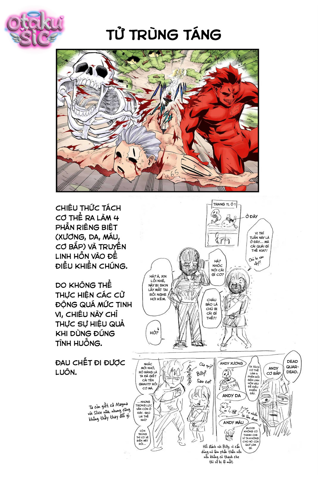 Undead Unluck Bản màu - Chap 101
