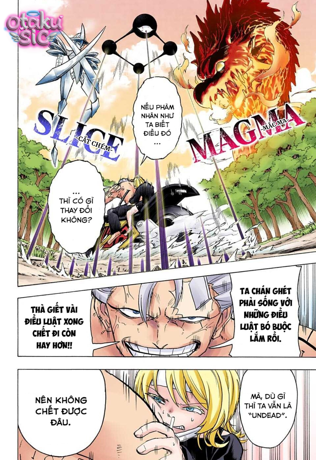 Undead Unluck Bản màu - Chap 101