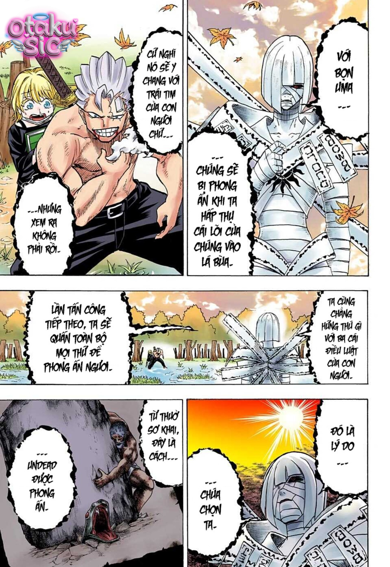 Undead Unluck Bản màu - Chap 102