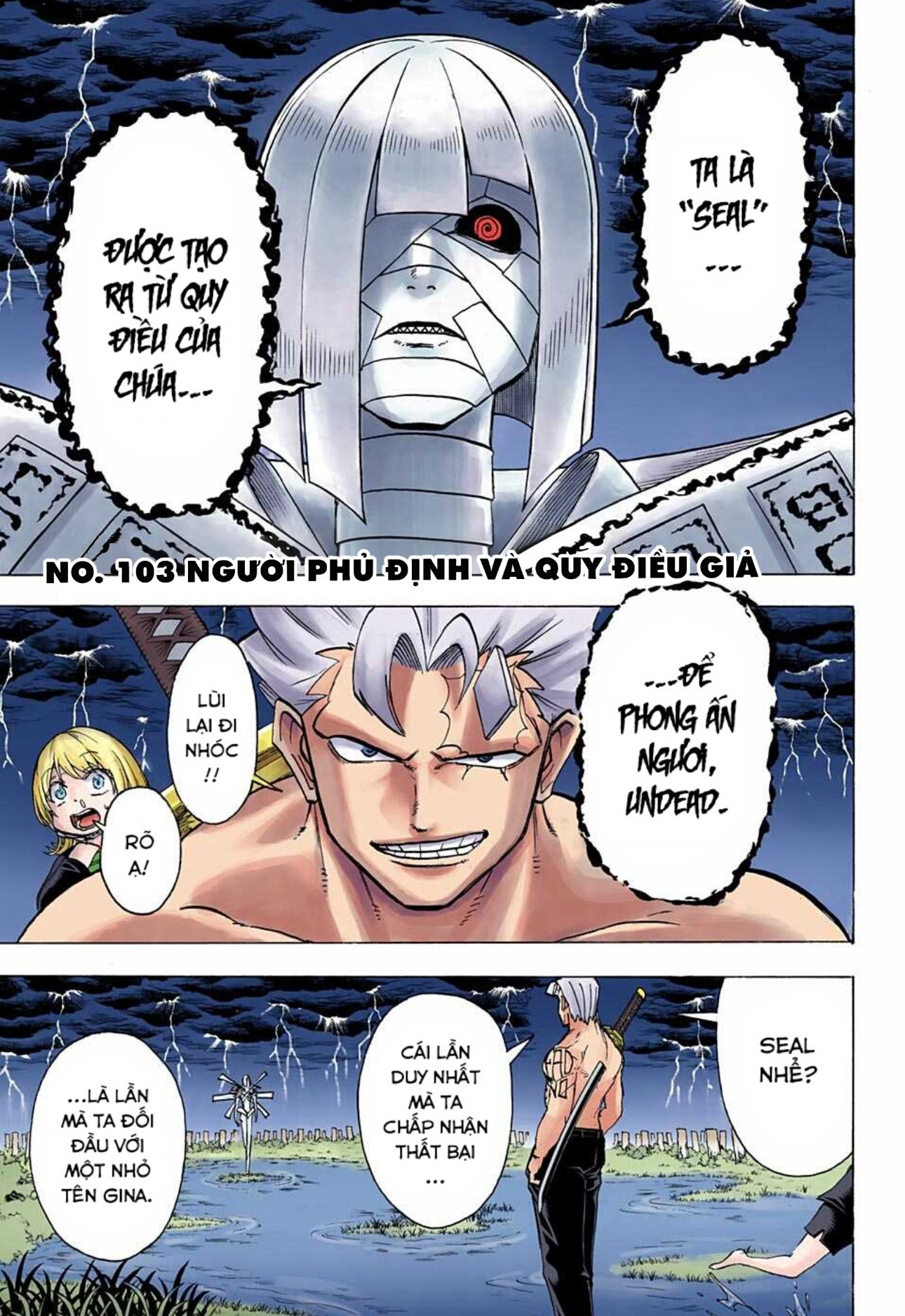 Undead Unluck Bản màu - Chap 103