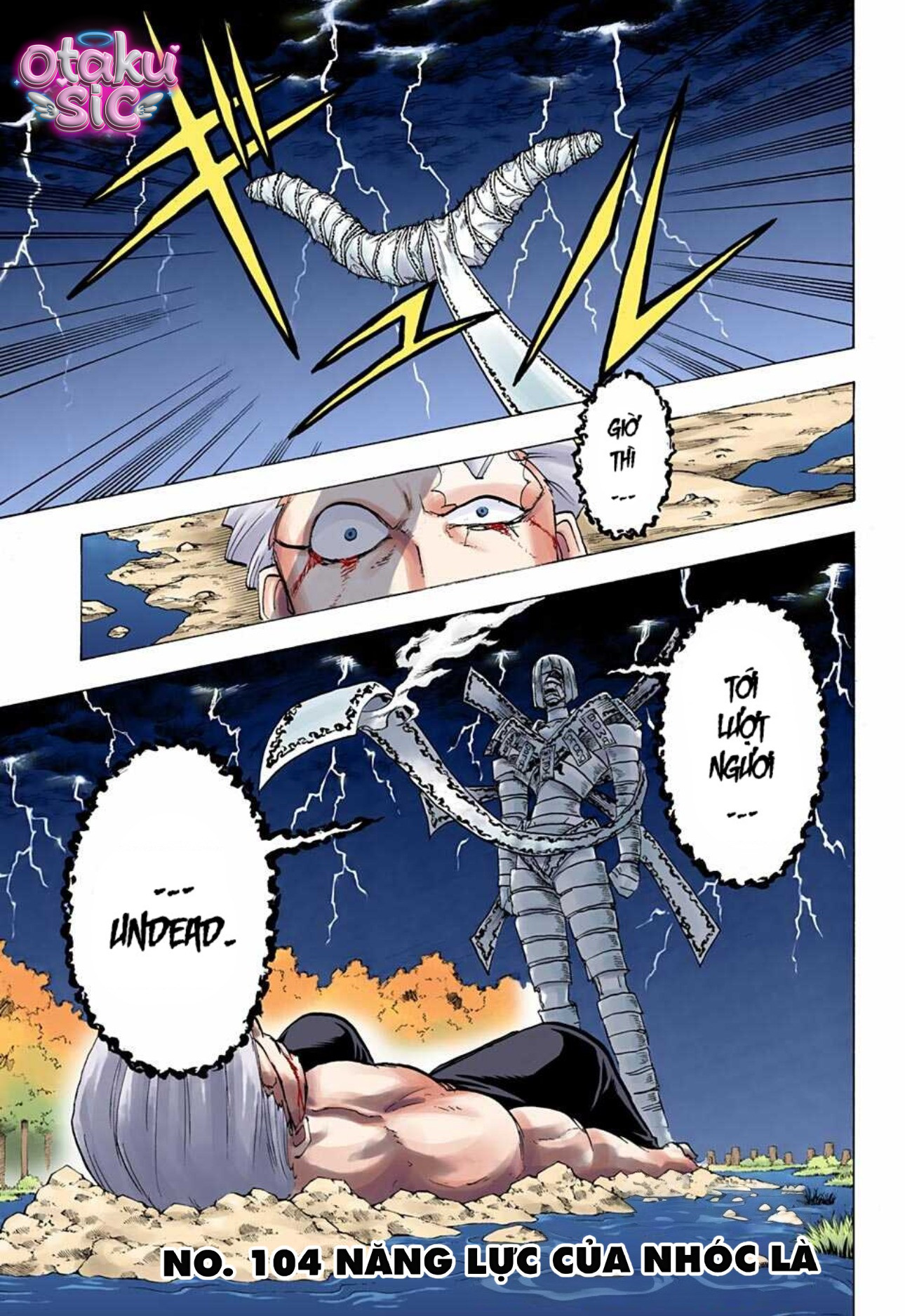 Undead Unluck Bản màu - Chap 104