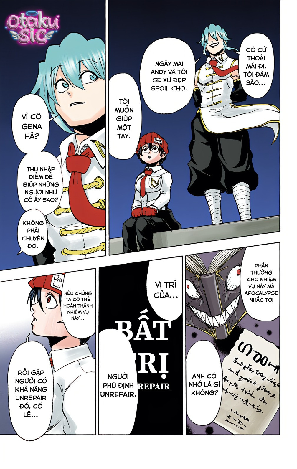 Undead Unluck Bản màu - Chap 11