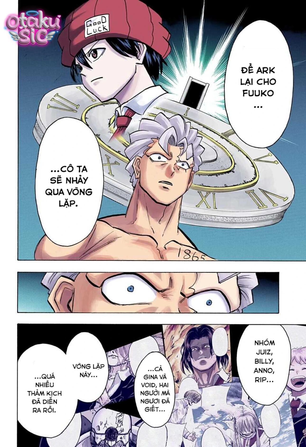 Undead Unluck Bản màu - Chap 110