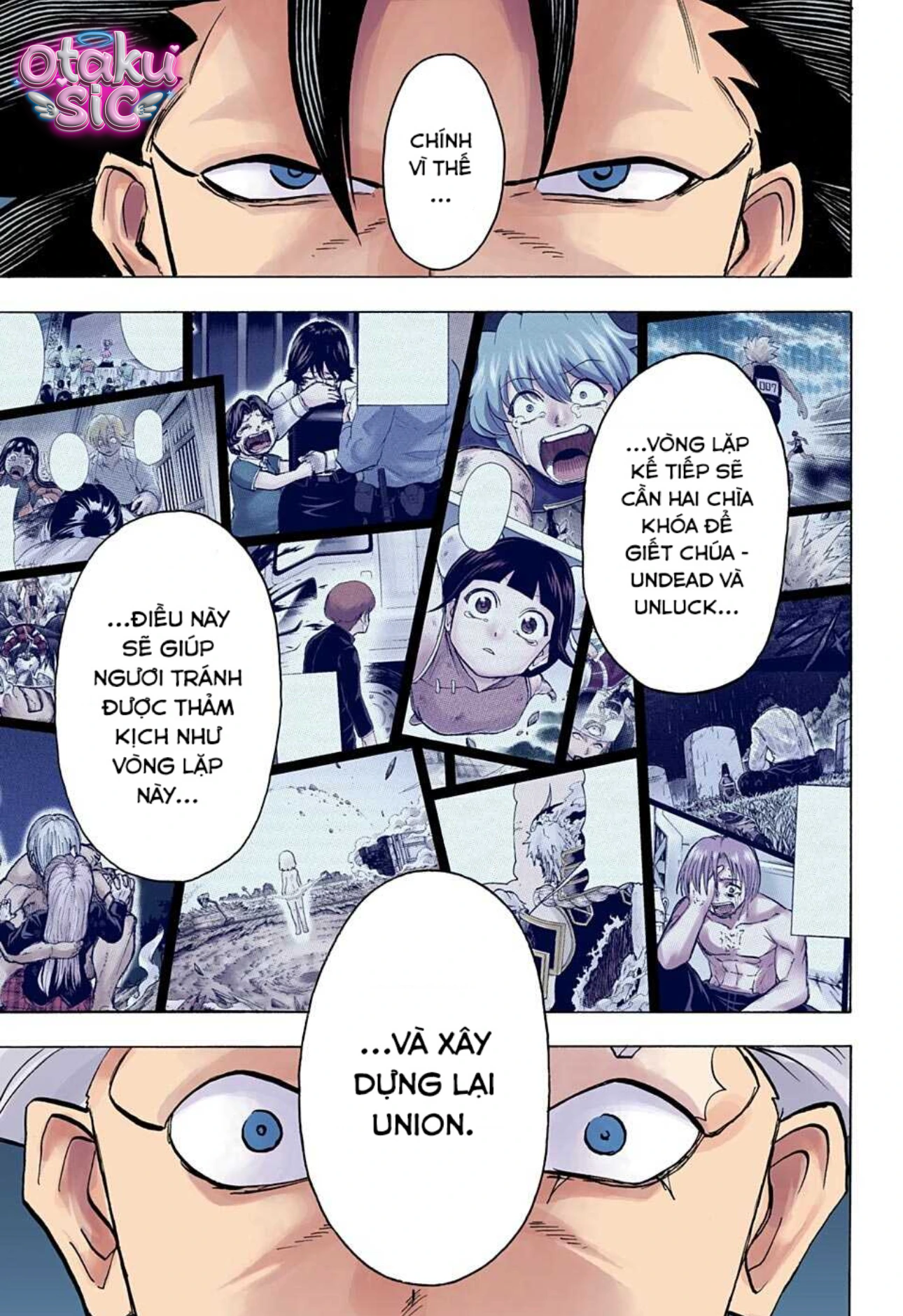 Undead Unluck Bản màu - Chap 110