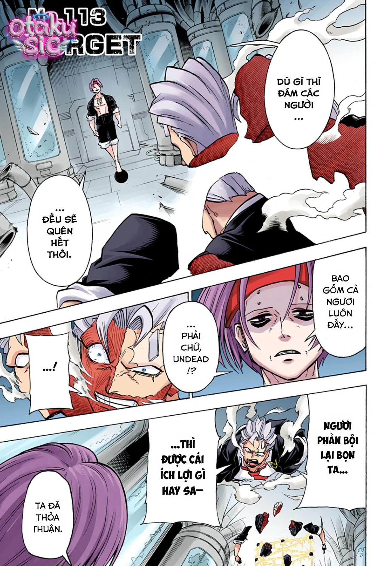 Undead Unluck Bản màu - Chap 113
