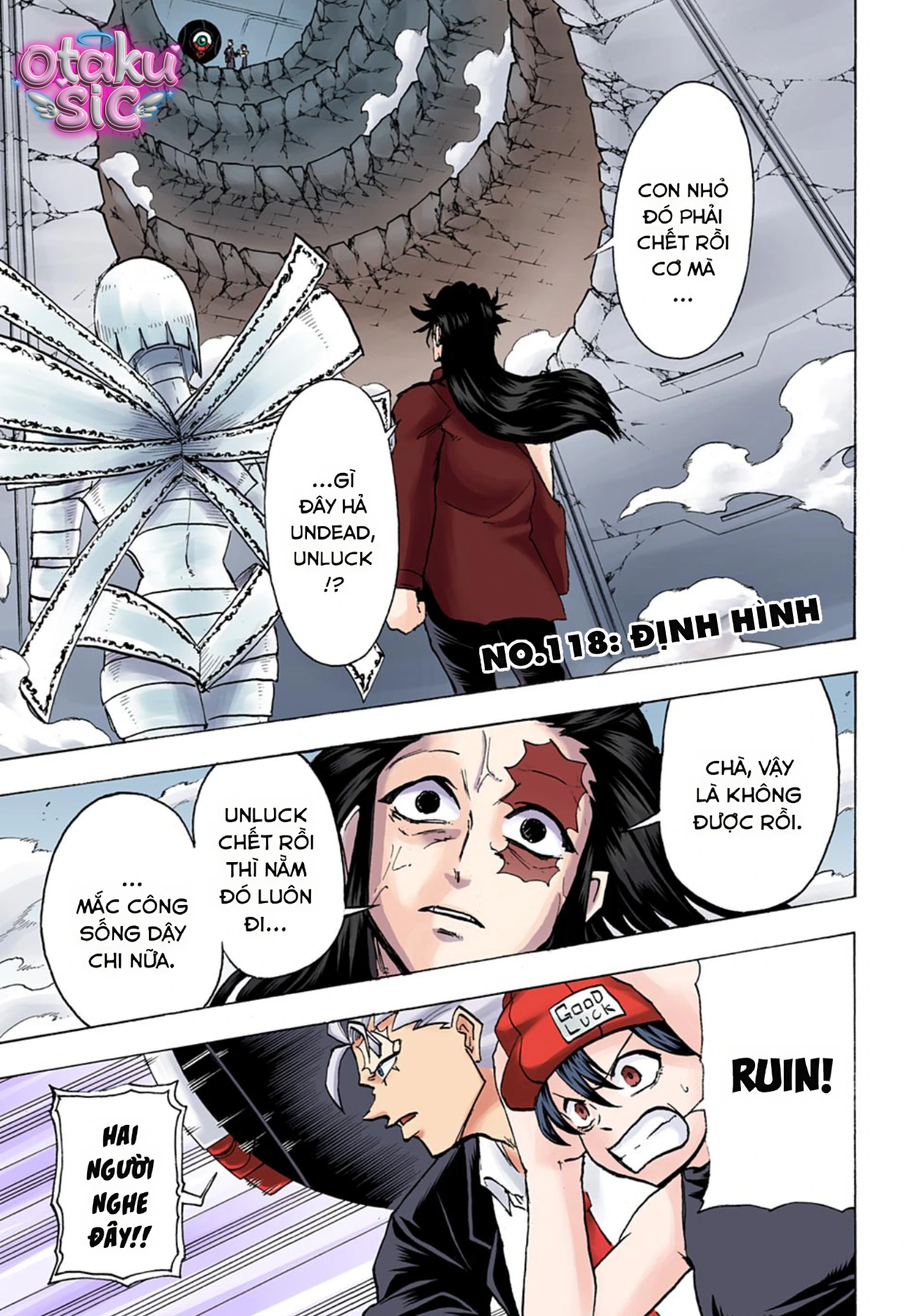 Undead Unluck Bản màu - Chap 118