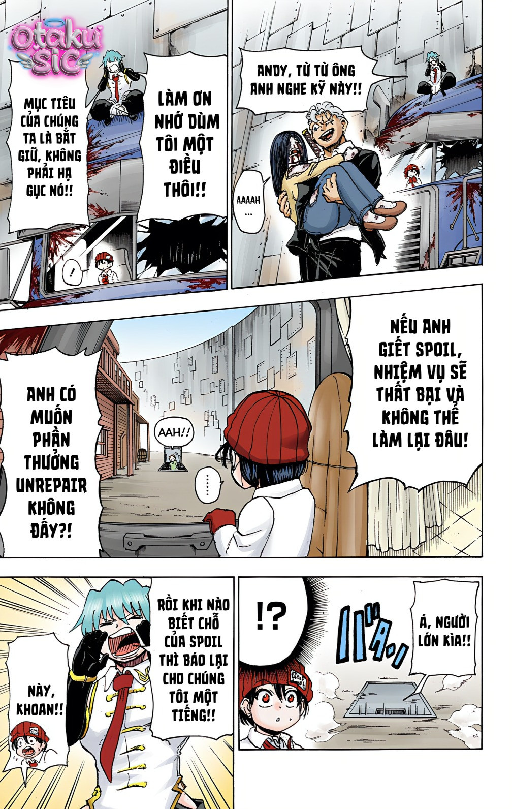 Undead Unluck Bản màu - Chap 12
