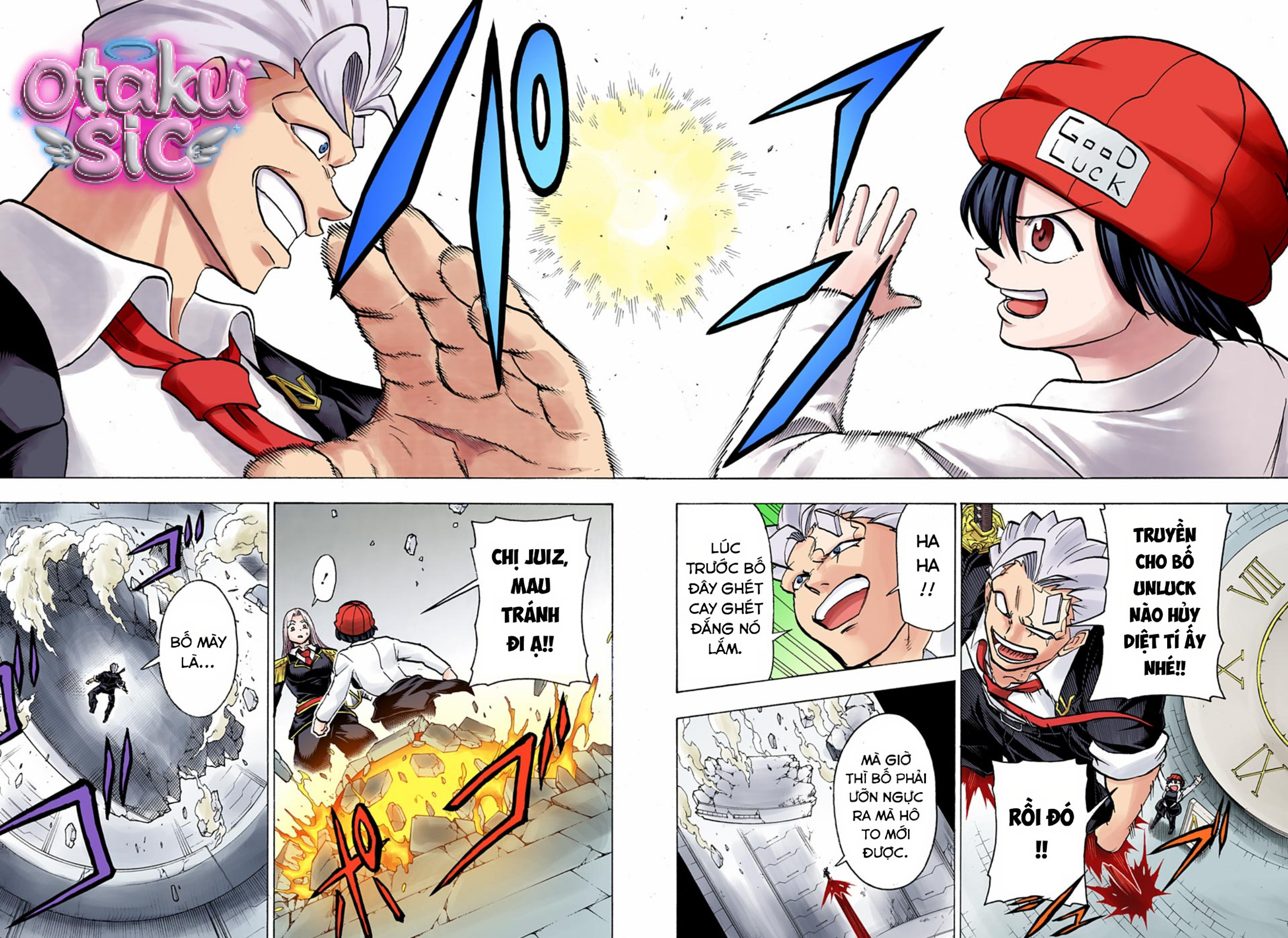 Undead Unluck Bản màu - Chap 124