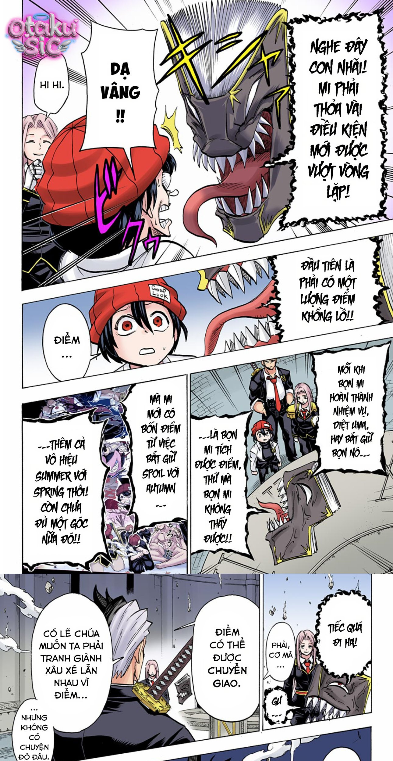 Undead Unluck Bản màu - Chap 125