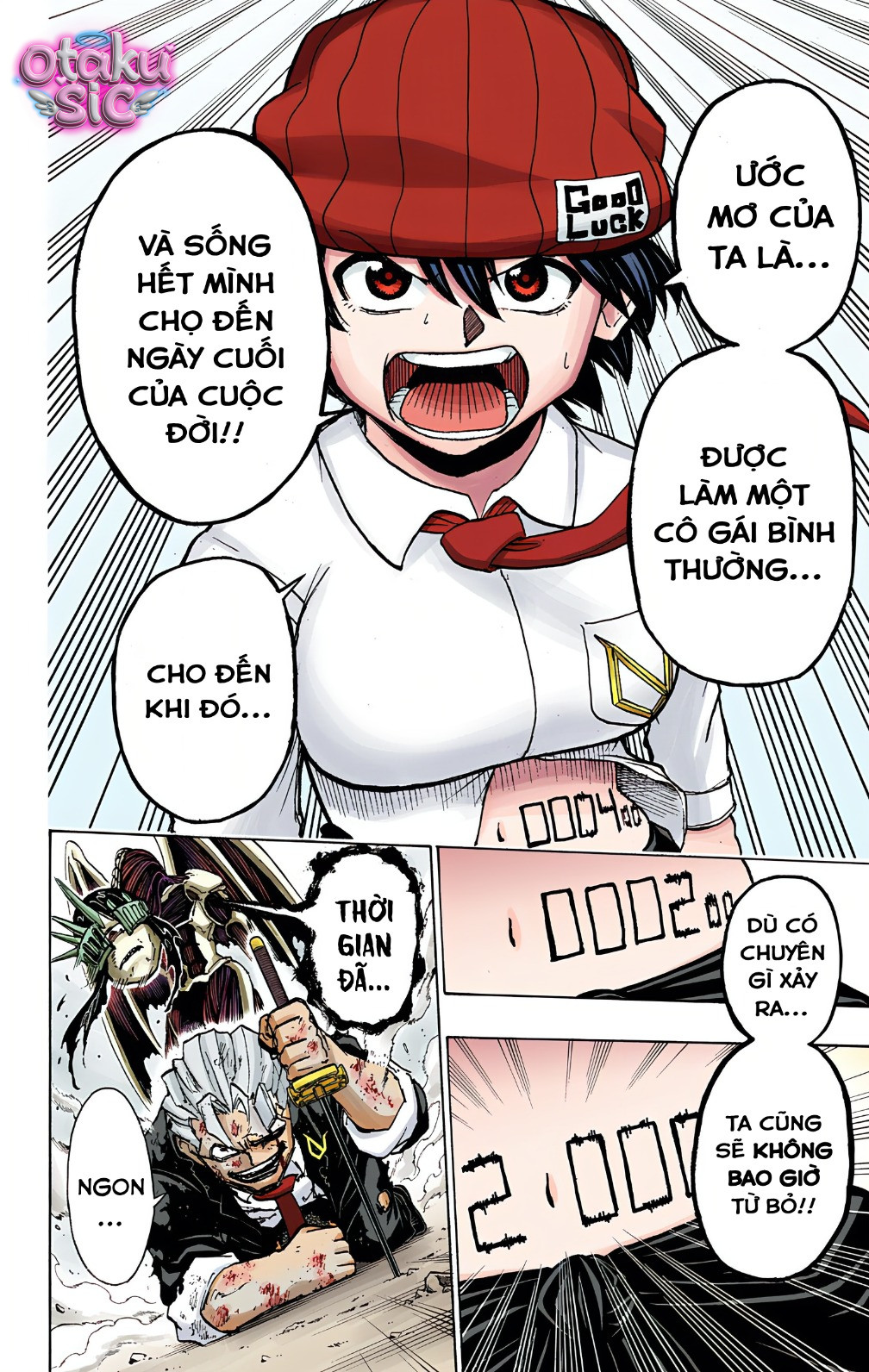 Undead Unluck Bản màu - Chap 14
