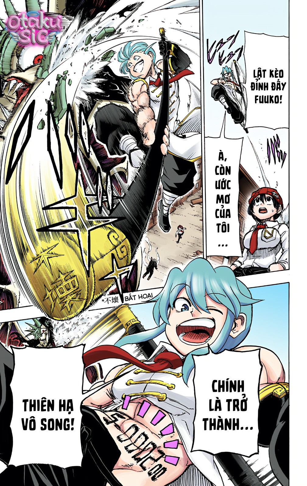 Undead Unluck Bản màu - Chap 14