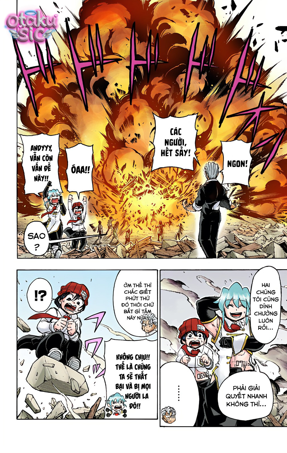 Undead Unluck Bản màu - Chap 14