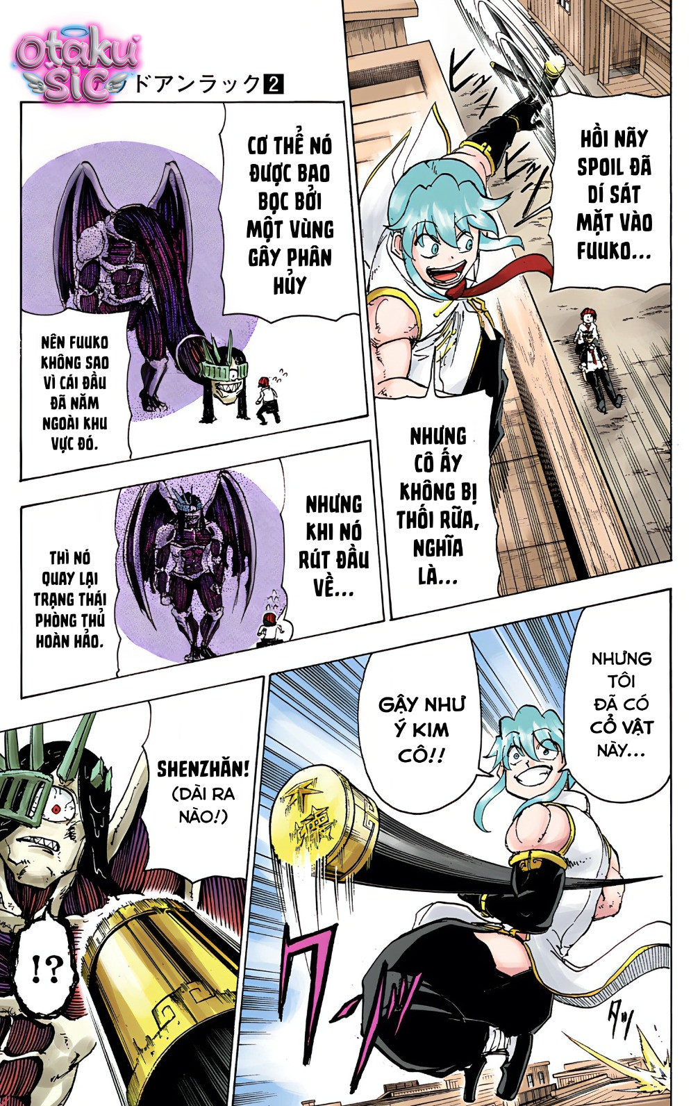 Undead Unluck Bản màu - Chap 15