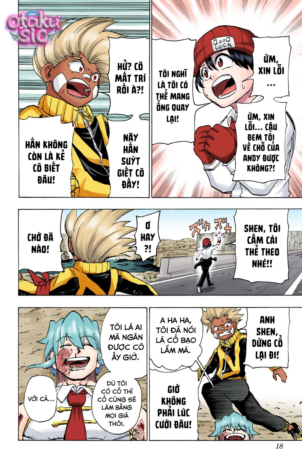Undead Unluck Bản màu - Chap 17