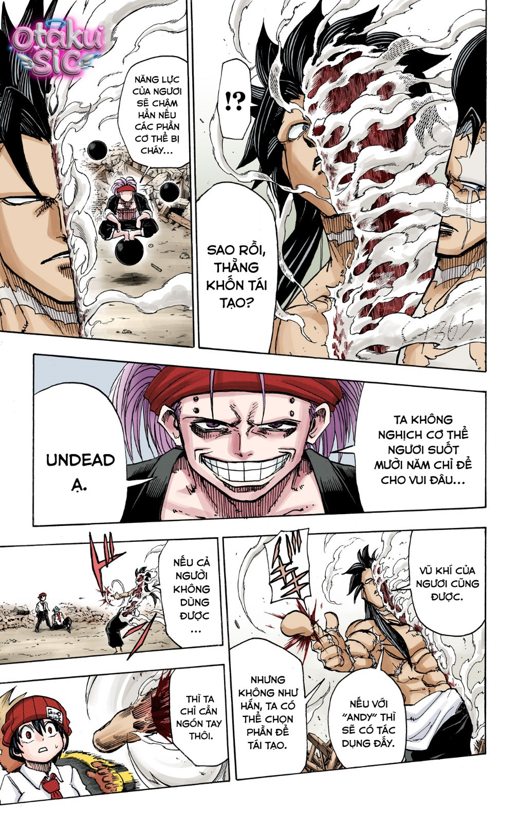 Undead Unluck Bản màu - Chap 17