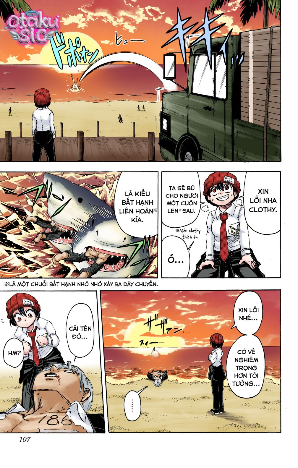 Undead Unluck Bản màu - Chap 21