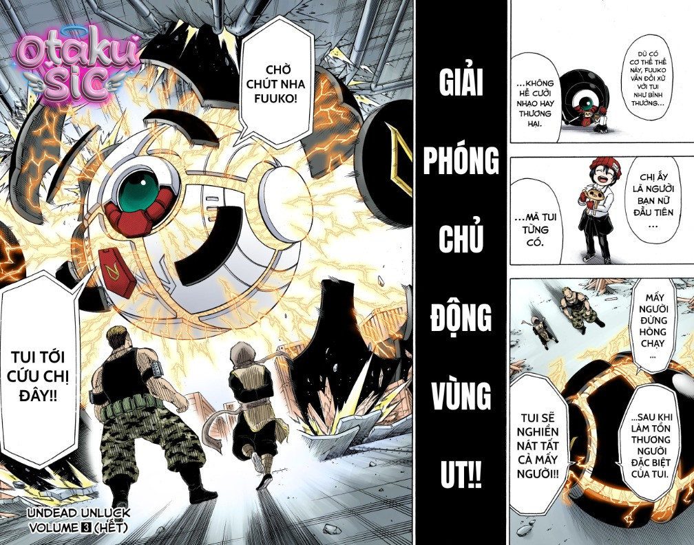 Undead Unluck Bản màu - Chap 25