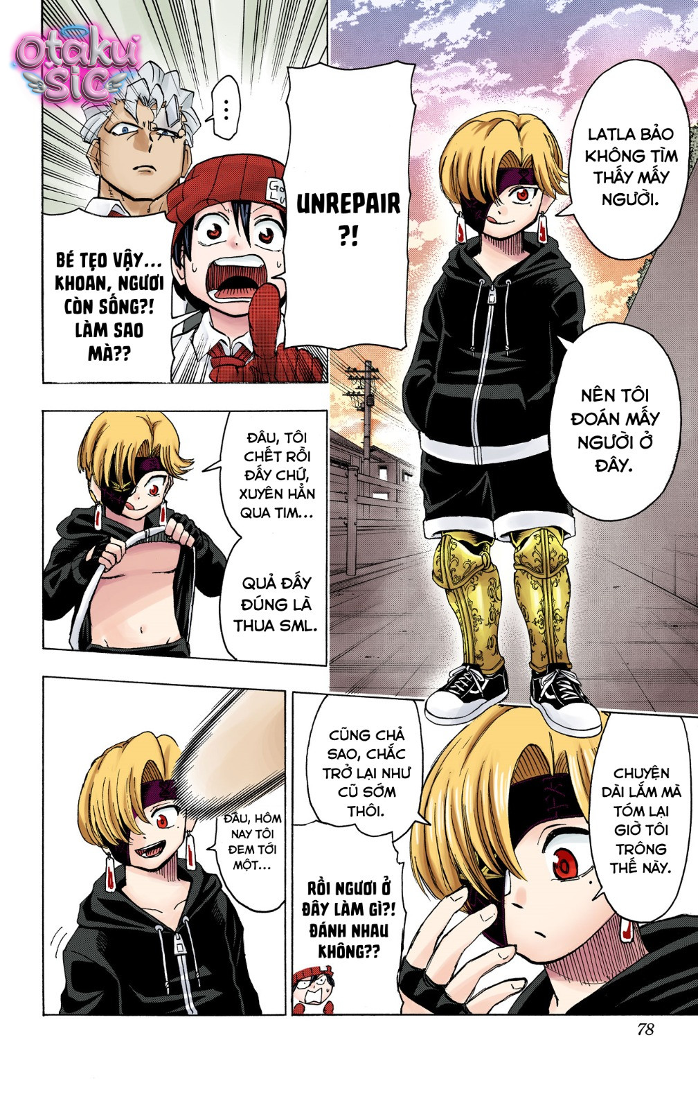 Undead Unluck Bản màu - Chap 29