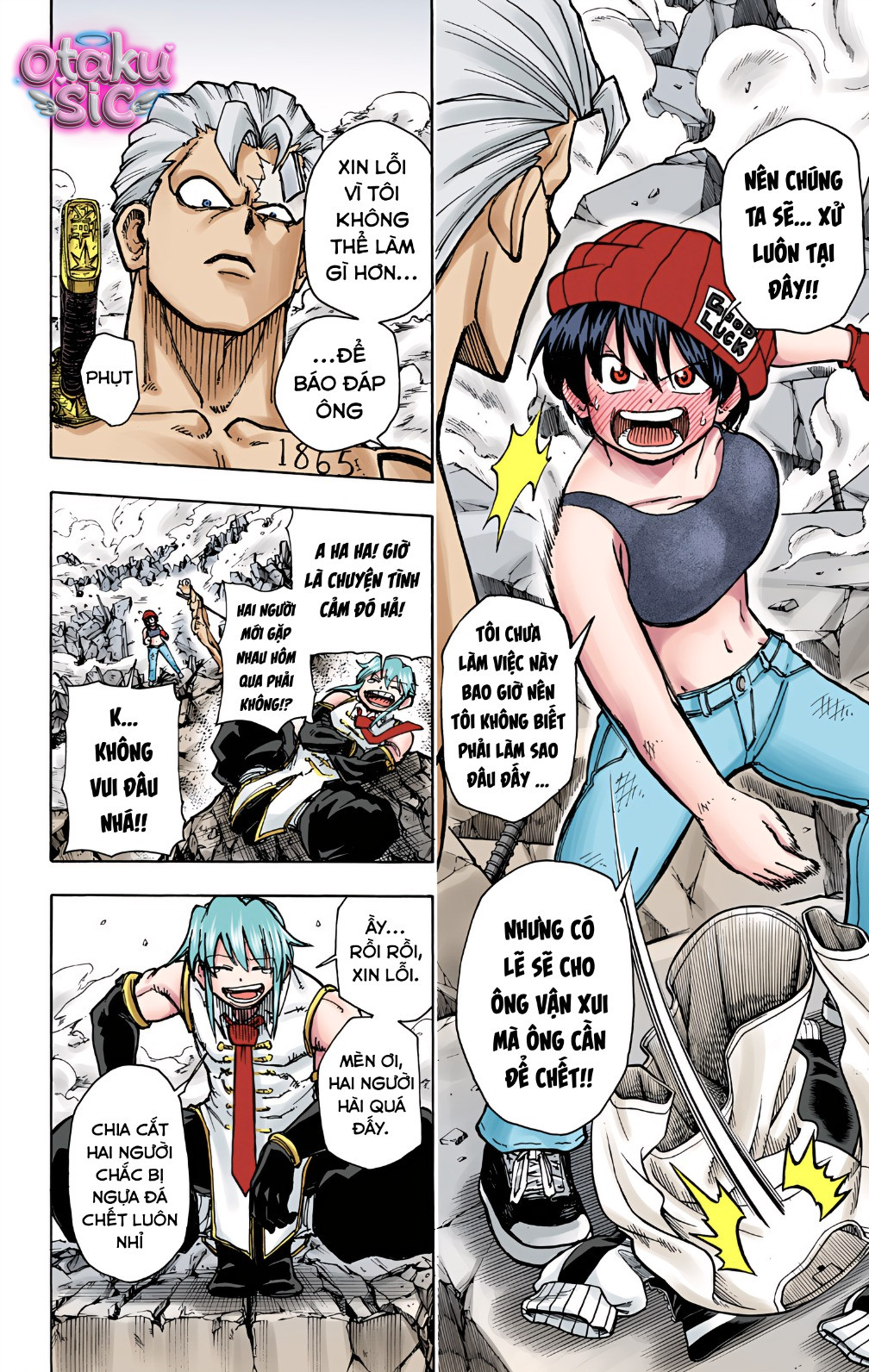 Undead Unluck Bản màu - Chap 3