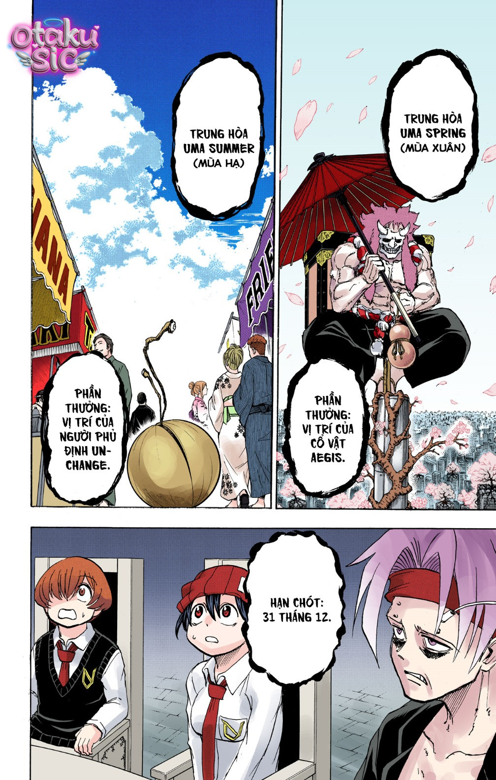 Undead Unluck Bản màu - Chap 31