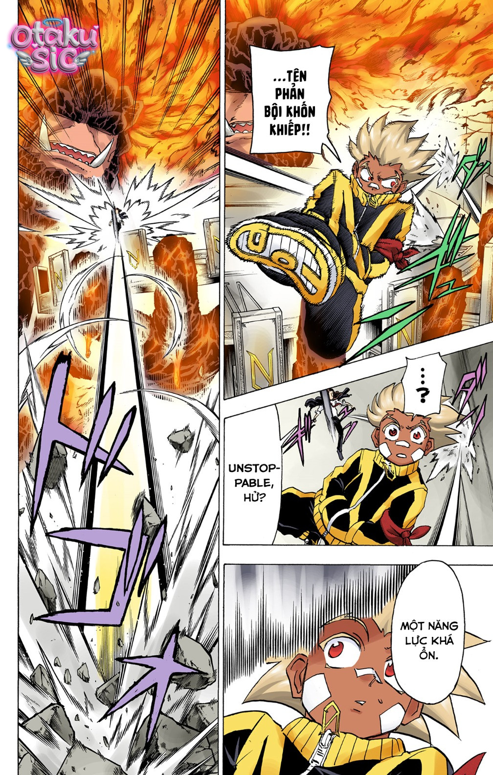 Undead Unluck Bản màu - Chap 32