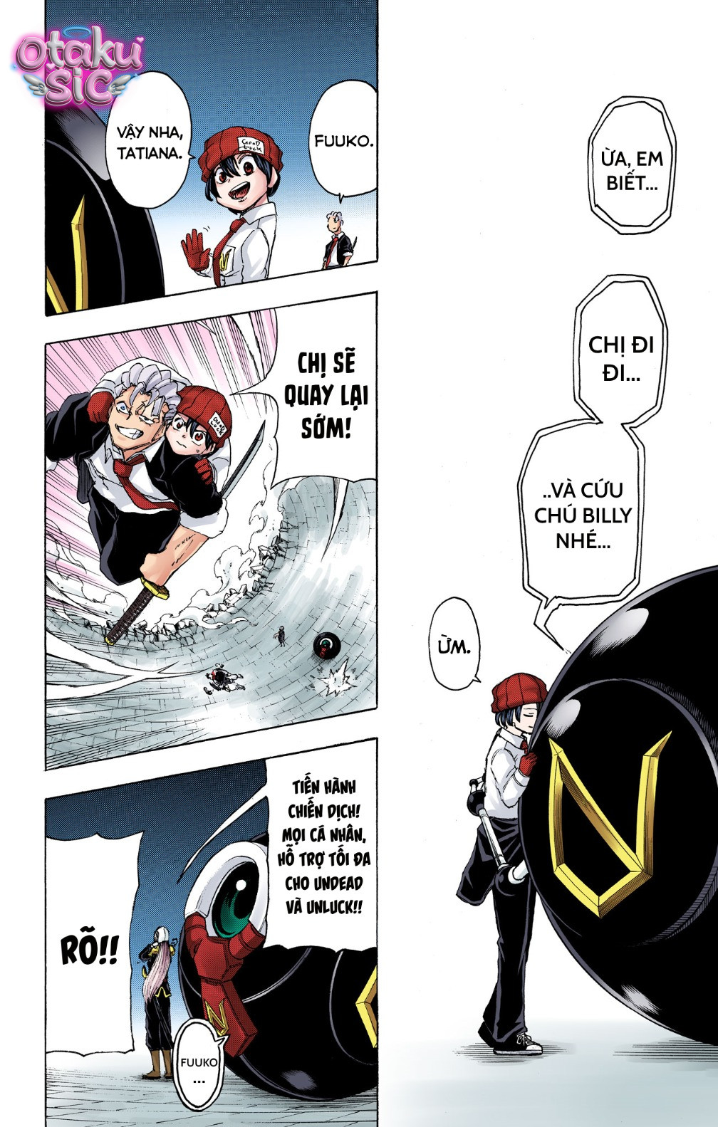 Undead Unluck Bản màu - Chap 33